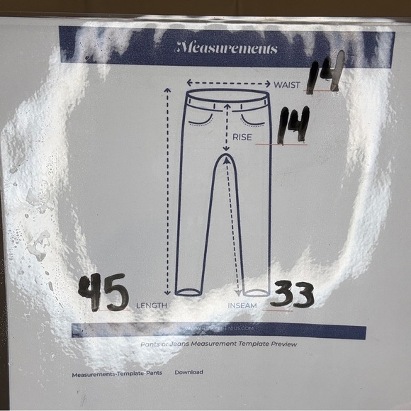 Zara Womens Jeans 10 altered (see description) - Picture 7 of 7